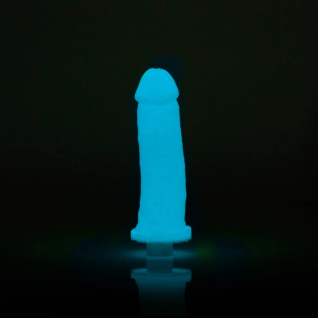 DIY Homemade Dildo <br>Clone Kit <br>Glow In The Dark Blue - Image 4