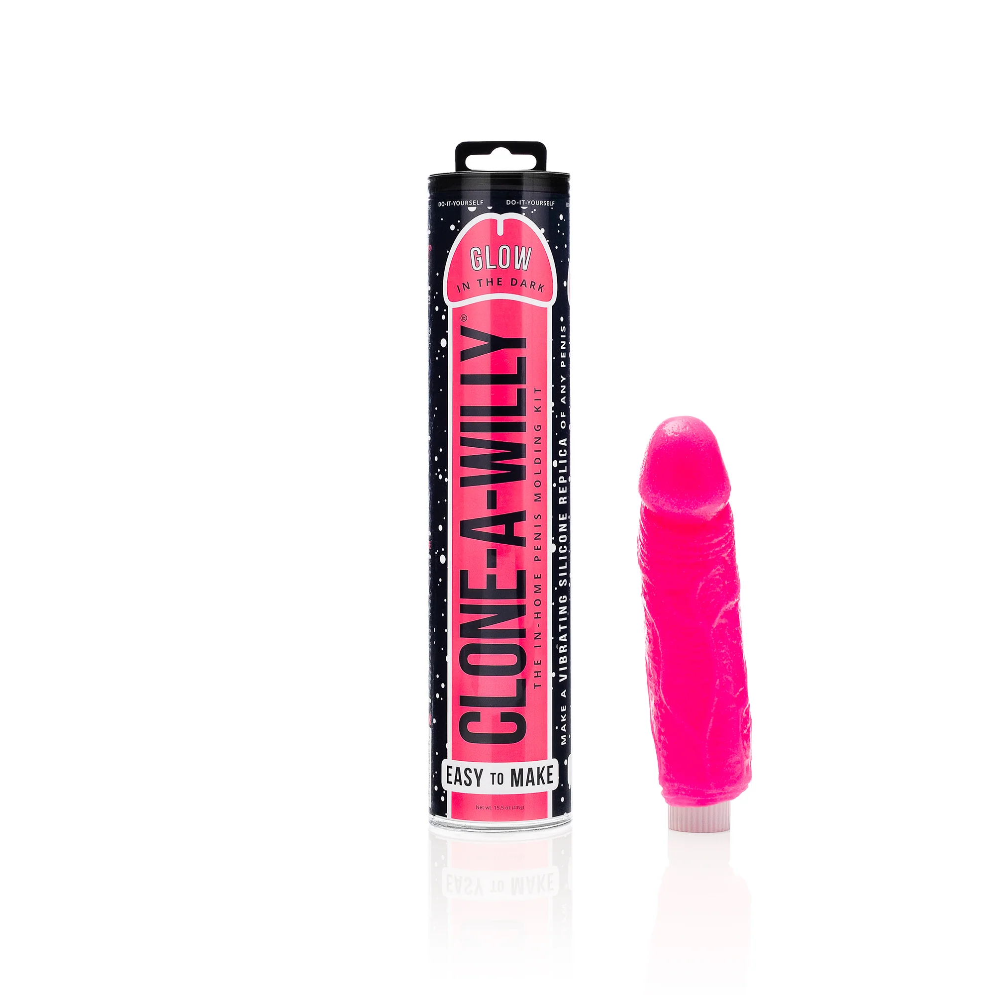 DIY Homemade Dildo <br>Clone Kit <br>Glow In The Dark Pink - Image 3