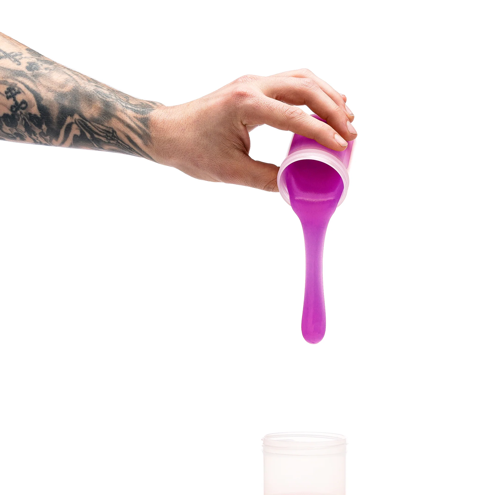 Clone-A-Willy Silicone Refill <br>Neon Purple - Image 3