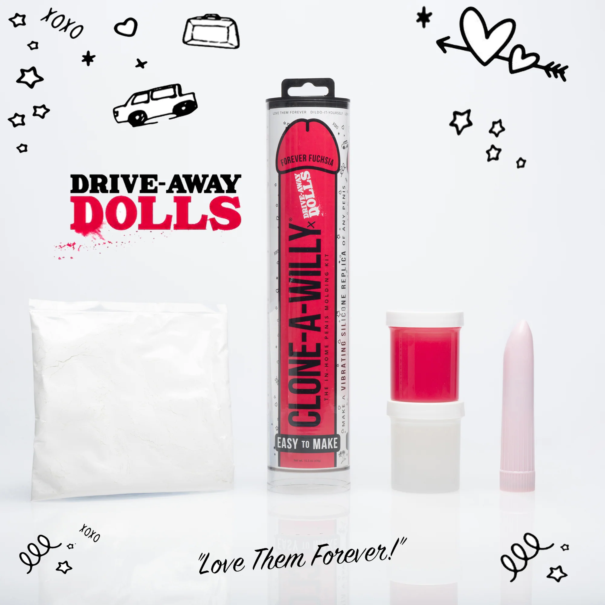 Drive Away Dolls <br>Clone Kit <br>Forever Fuchsia - Image 2